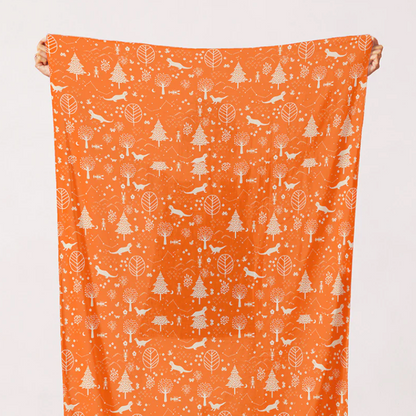 Paintbrush_Studio_Fabrics_Otter_Romp_Otter_Forest_12099315_Orange