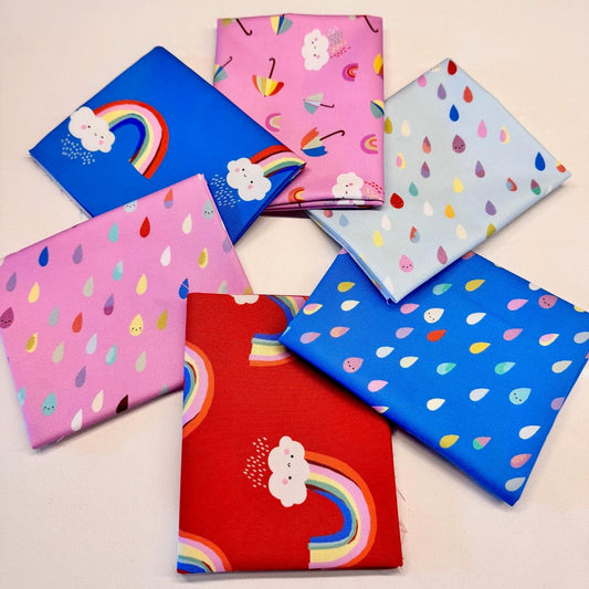 Paper + Cloth Moda Fabrics Whatever the Weather Bundle