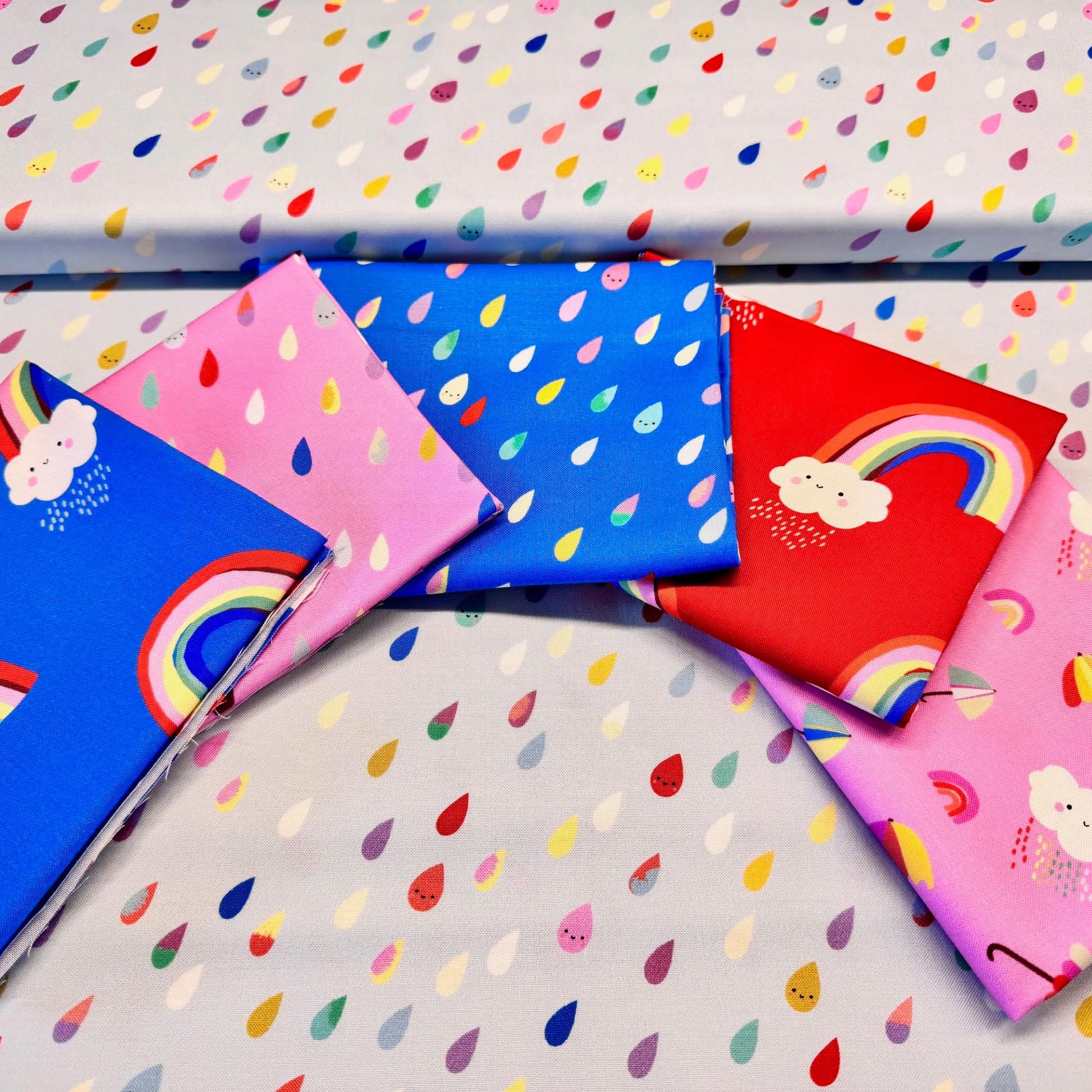 Paper + Cloth Moda Fabrics Whatever the Weather Bundle