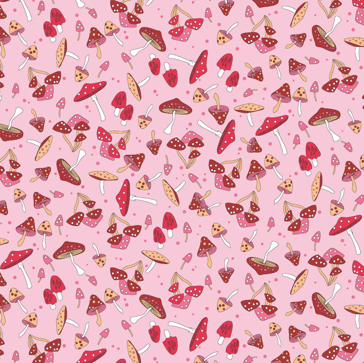 Pat Sloan Benartex Tiny Secrets Mouse House 17145-20 Pink