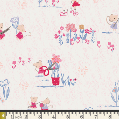 Patty Basemi Art Gallery Fabrics Tails and Threads Needles and Whiskers TAT39900