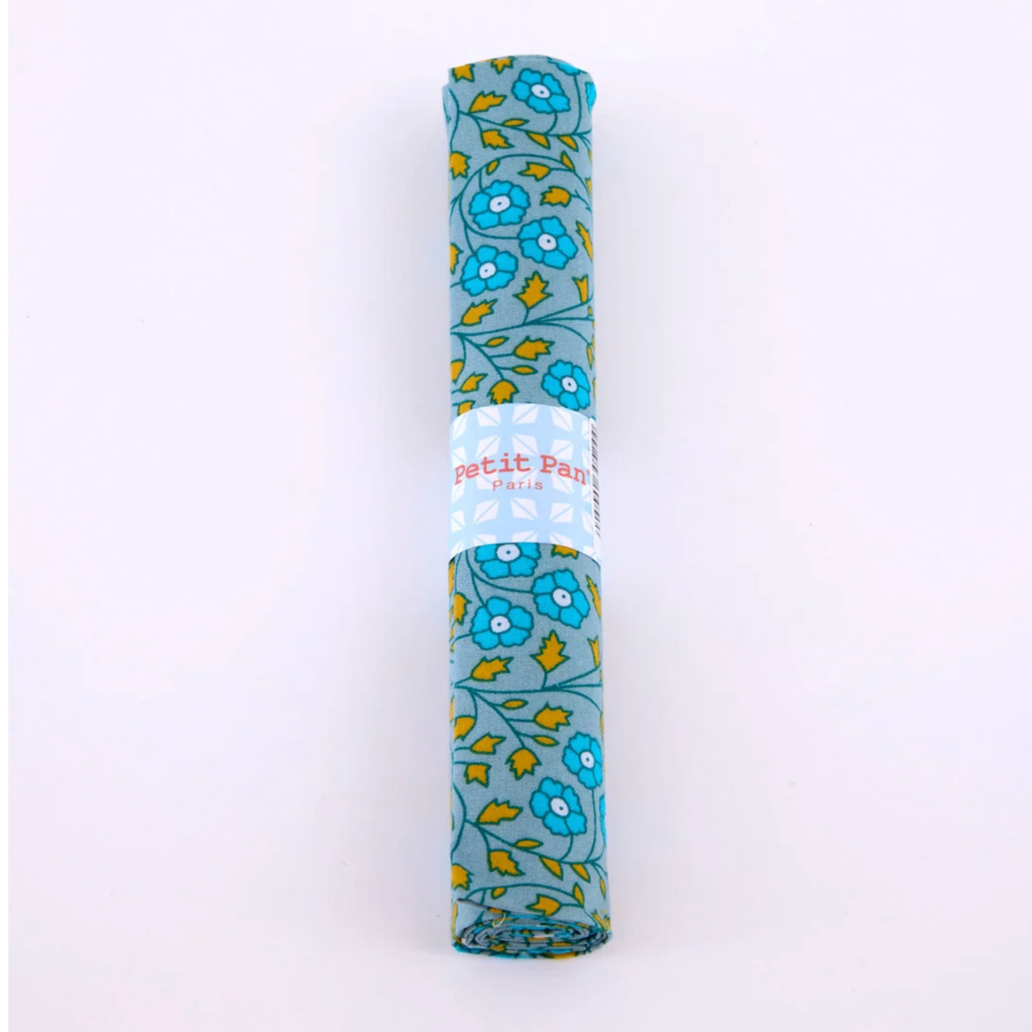 Petit Pan Fabrics Paris France Aziza Blue Grey