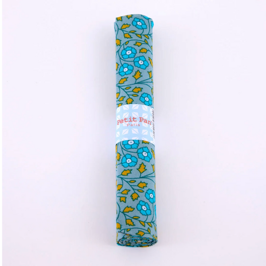 Petit Pan Fabrics Paris France Aziza Blue Grey