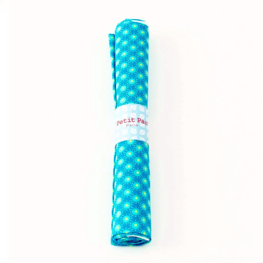 Petit Pan Fabrics Paris France Bubble Aruba Blue