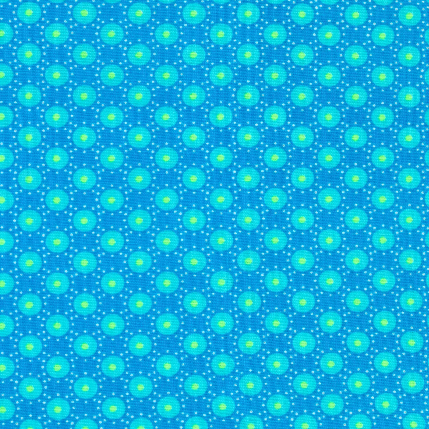 Petit Pan Fabrics Paris France Bubble Aruba Blue