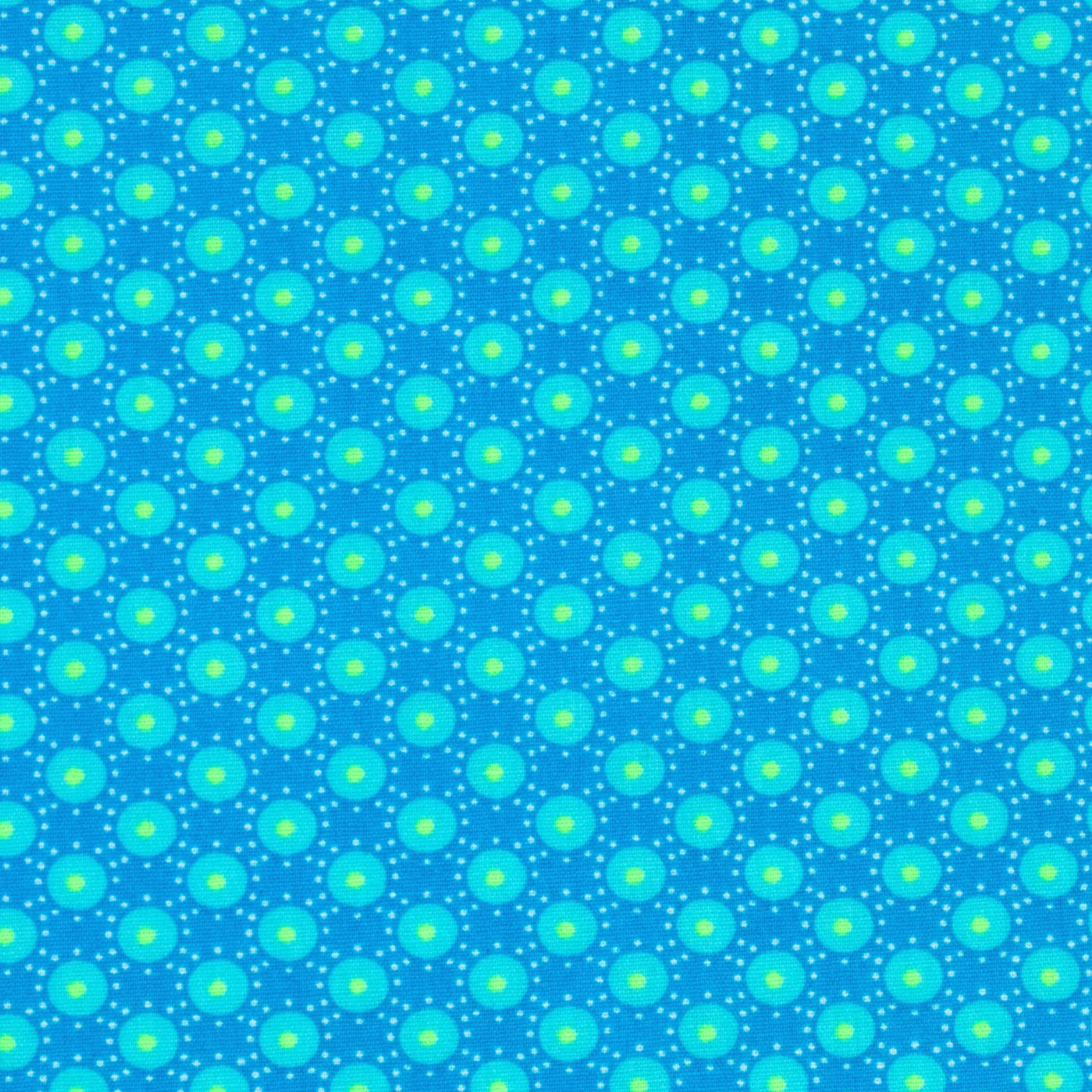 Petit Pan Fabrics Paris France Bubble Aruba Blue