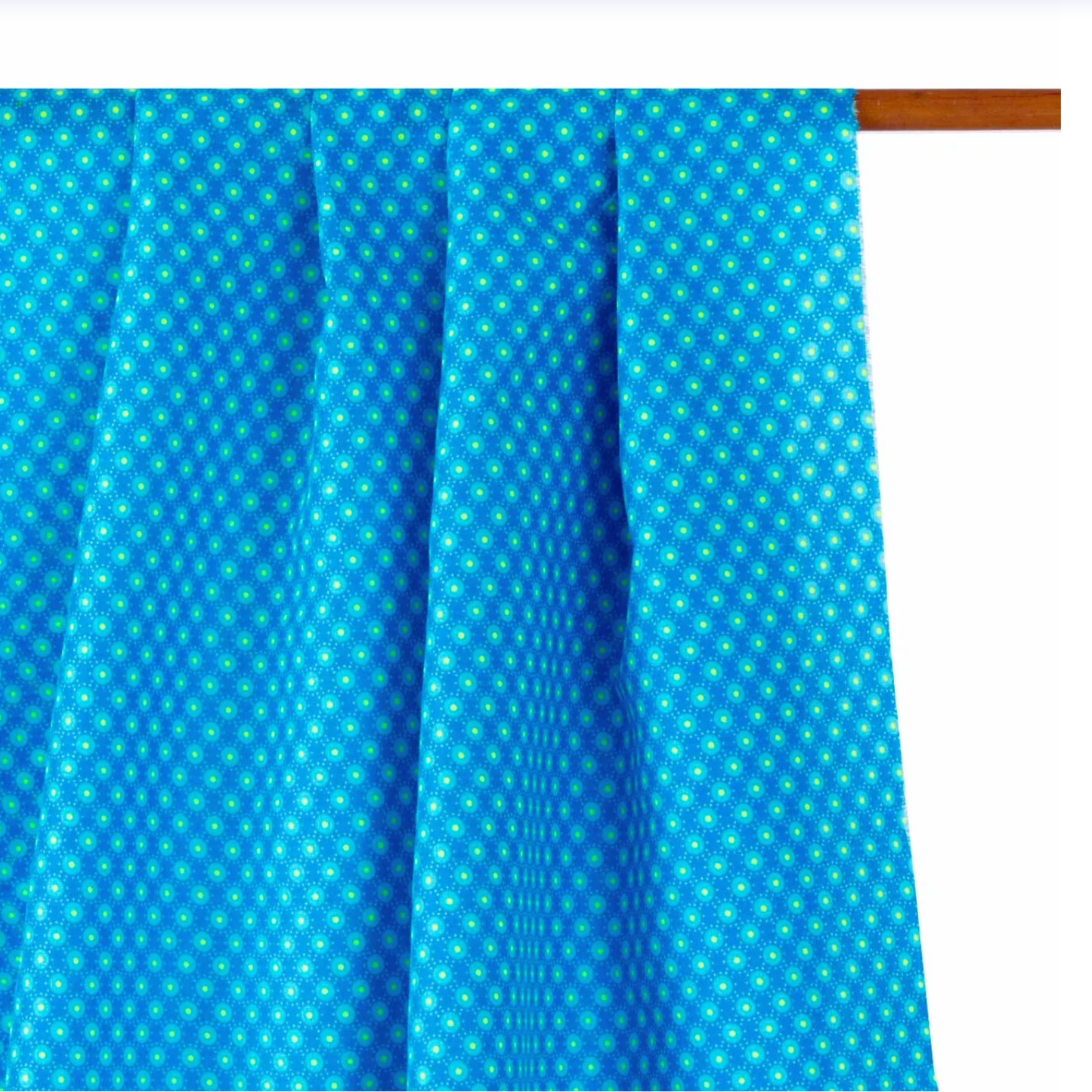 Petit Pan Fabrics Paris France Bubble Aruba Blue