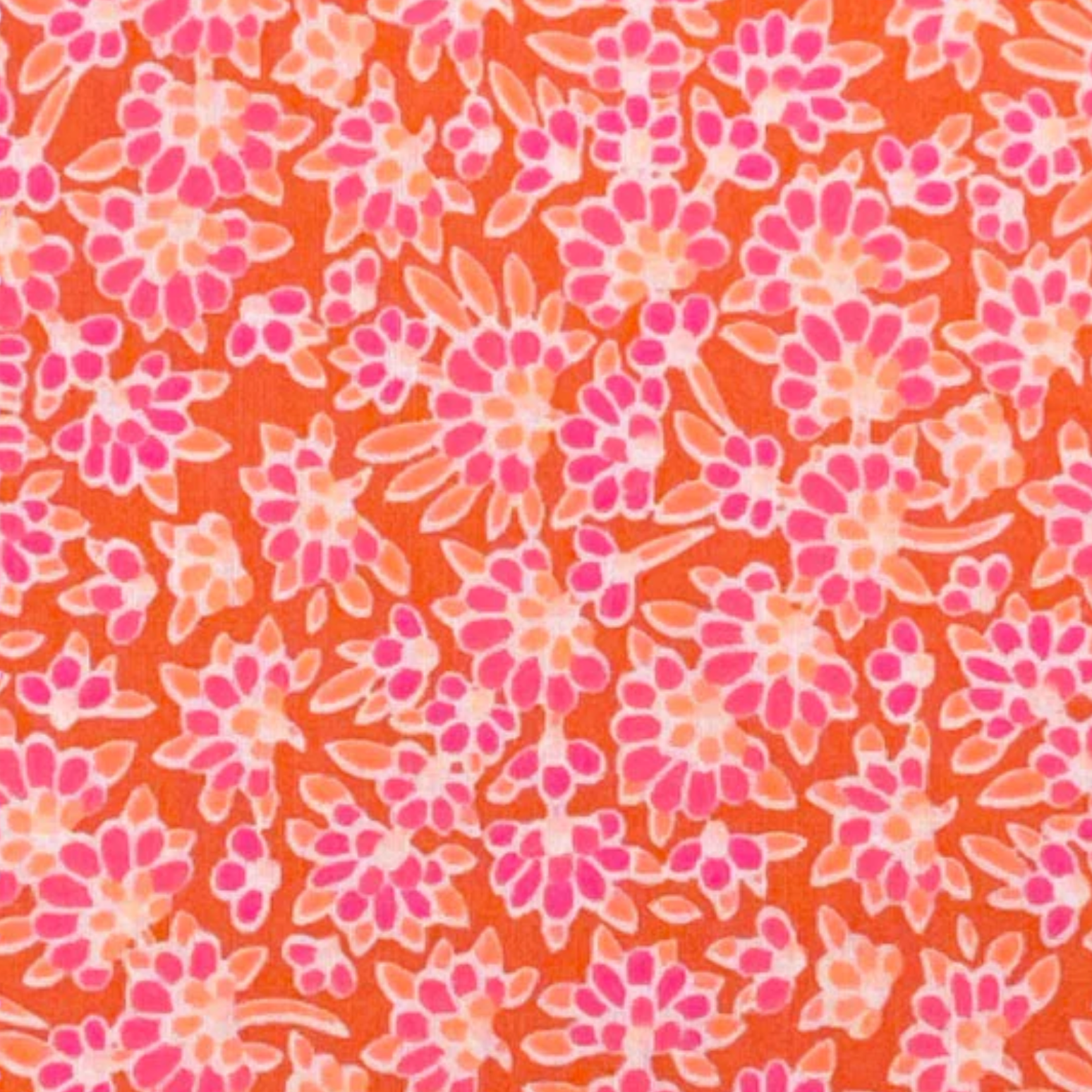Petit Pan Fabrics Paris France Calendula Pink