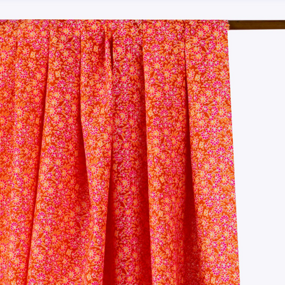 Petit Pan Fabrics Paris France Calendula Pink