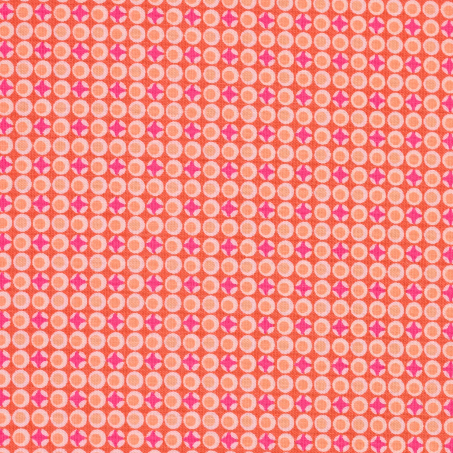 Petit Pan Fabrics Paris France Django Tangerine