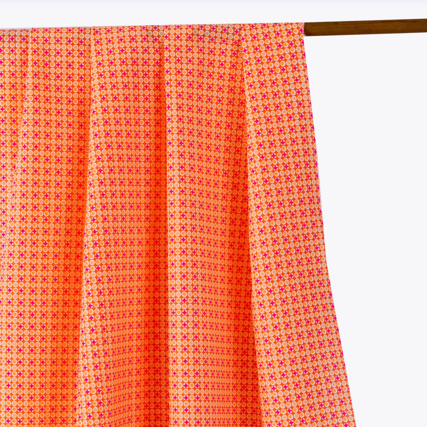 Petit Pan Fabrics Paris France Django Tangerine