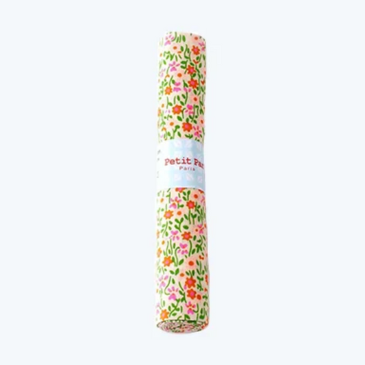 Petit Pan Fabrics Paris France Flower Power Pink