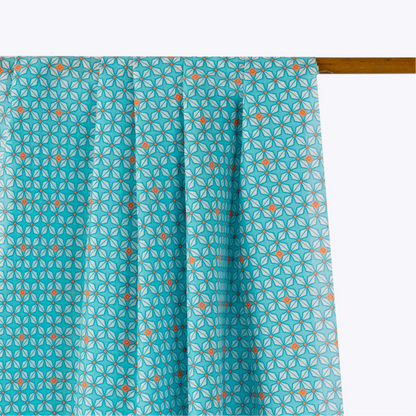 Petit Pan Fabrics Paris France Helium Azure