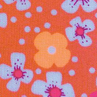 Petit Pan Fabrics Paris France Island Flowers Sand Pink
