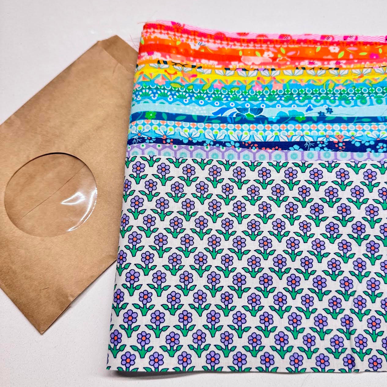Petit Pan Neon Fabric Scrap Pack Paris France