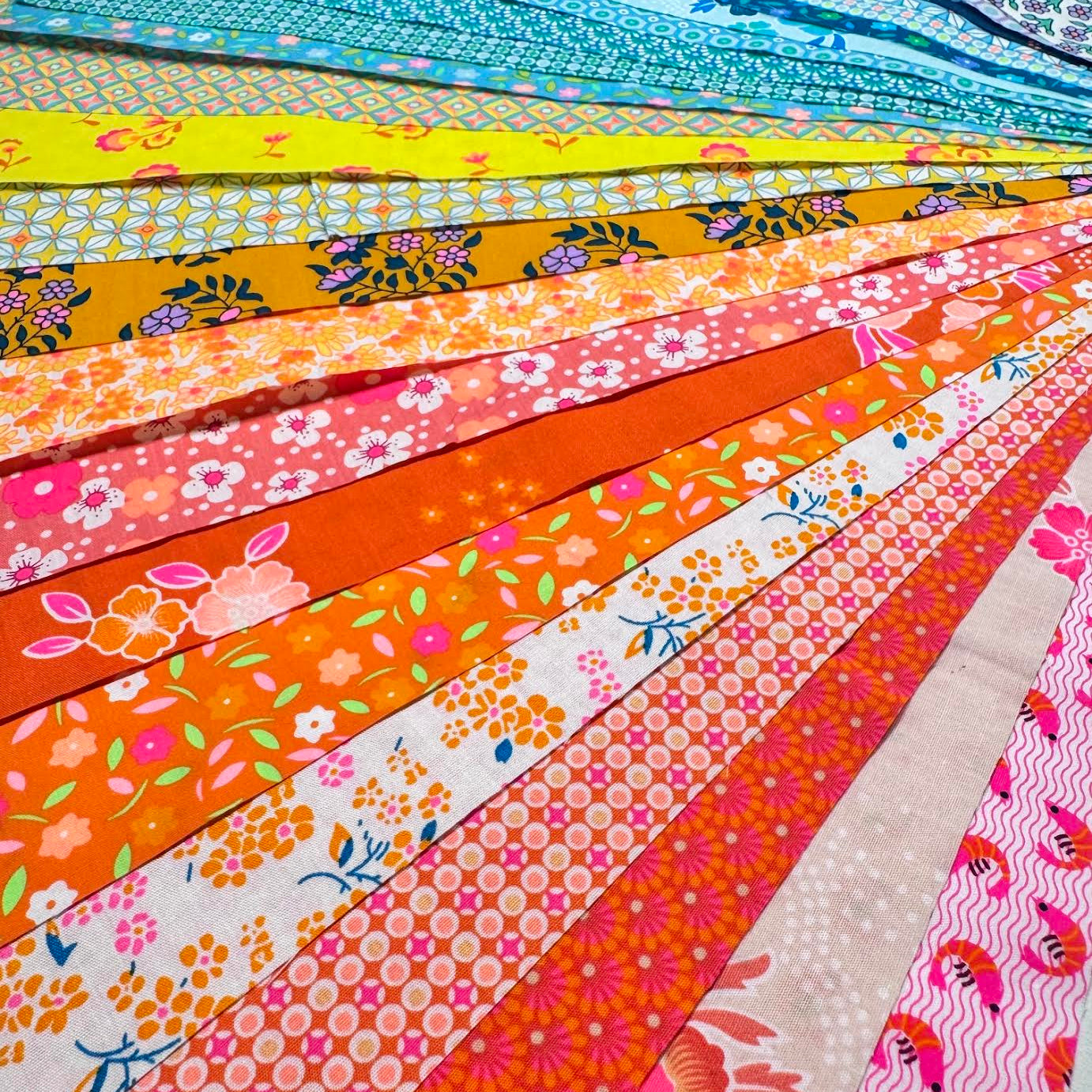 Petit Pan Neon Fabric Scrap Pack Paris France