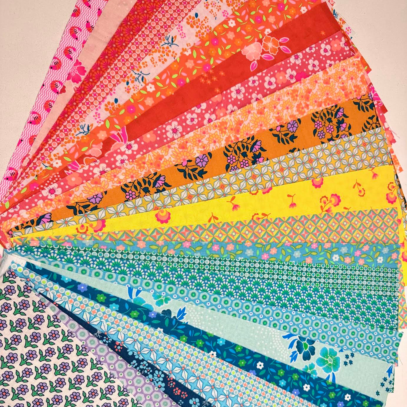 Petit Pan Neon Fabric Scrap Pack Paris France