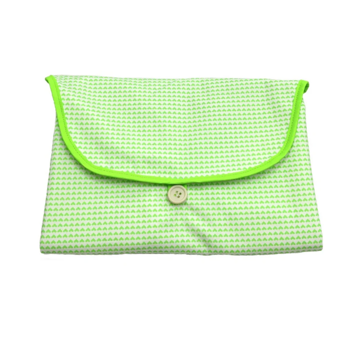 Petit Pan Paris France Love is All Fluorescent Green