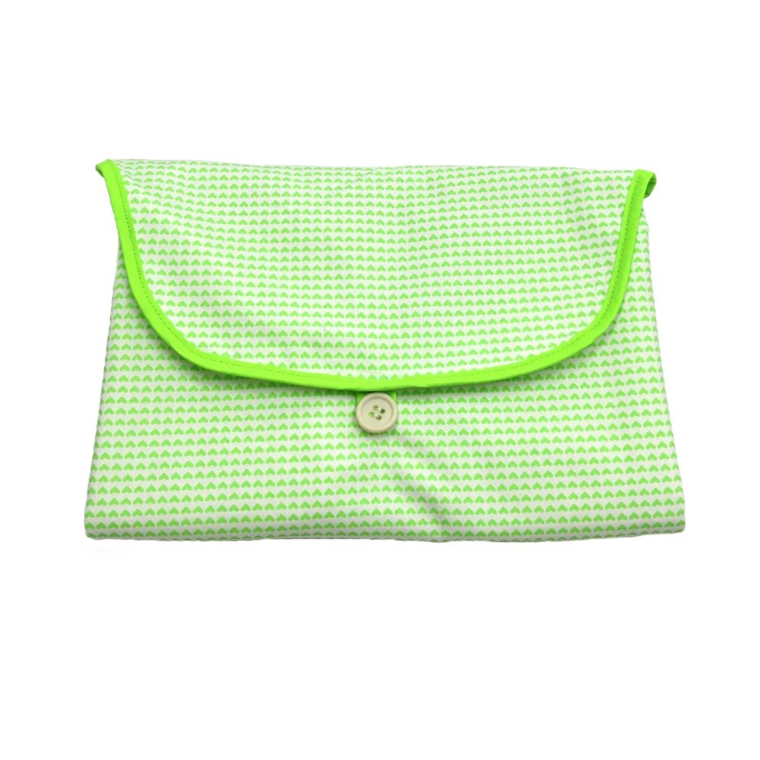 Petit Pan Paris France Love is All Fluorescent Green