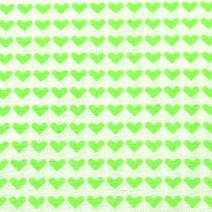 Petit Pan Paris France Love is All Fluorescent Green