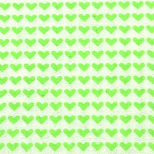Petit Pan Paris France Love is All Fluorescent Green