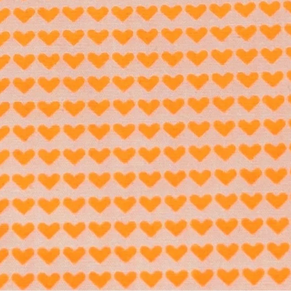 Petit Pan Paris France Love is All Fluorescent Orange
