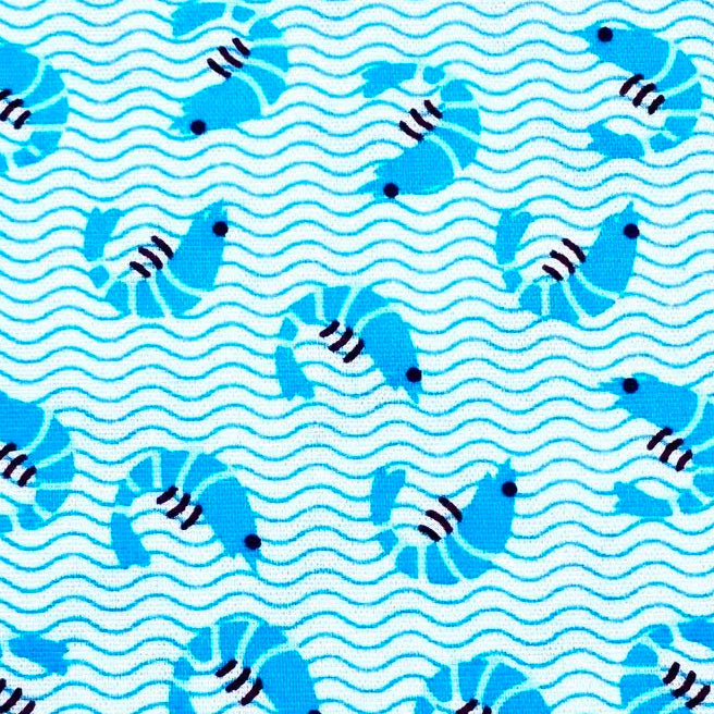Petit Pan Paris France Neon Shrimp Blue