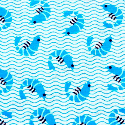 Petit Pan Paris France Neon Shrimp Blue