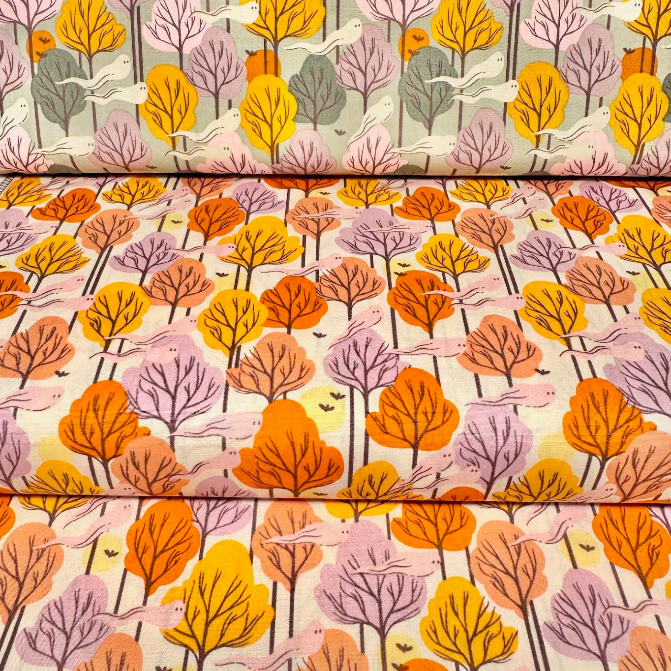 Phantom Forest Ray Art Gallery Fabrics Ghostly and Haunted GHH13141