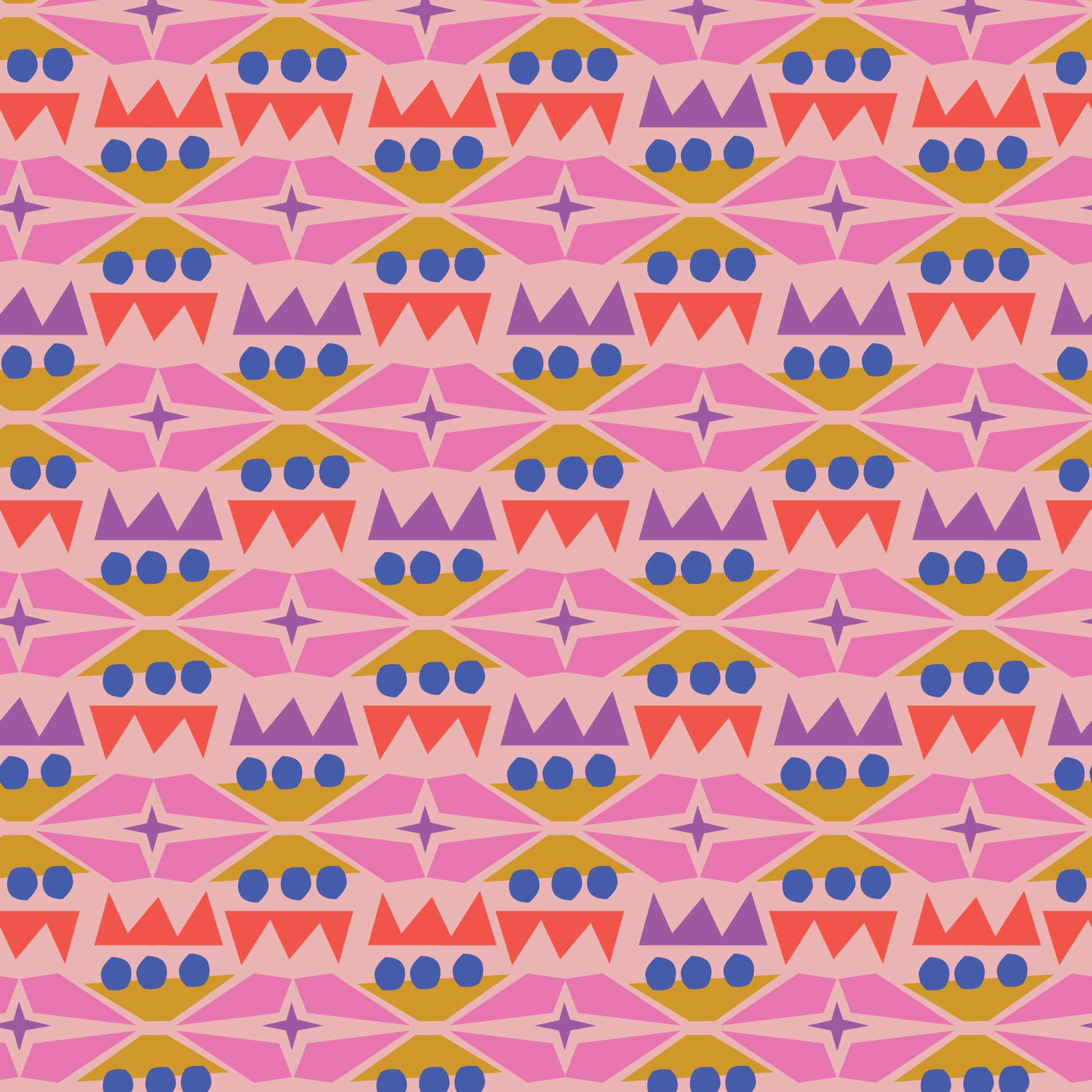 Pip & Lo Cloud9 Fabrics Wonder Jungle Vivid Cohesion 228064