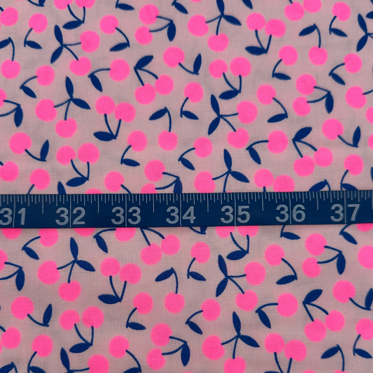 Pop Cherry Pink Neon Pink Fabric Japanese Import