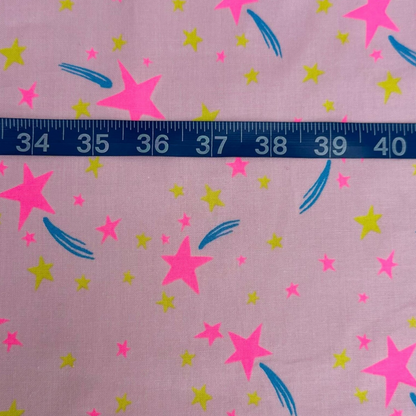 Pop Star Japanese Import Neon Pink Fabric