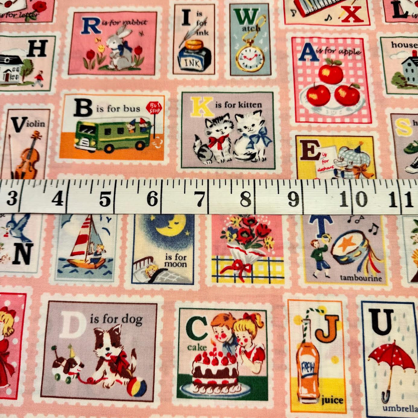 Quilt Gate Hello Again 2 Pink Japanese Import LW2070-11