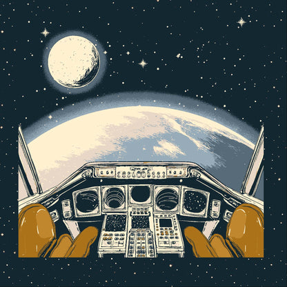 RJR Studio RJR Fabrics Beyond the Horizon Beyond Panel RJ6230-YO3 Yellow Ochre