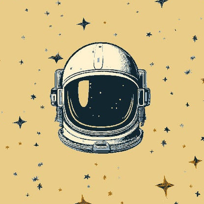 RJR Studio RJR Fabrics Beyond the Horizon Reflections of Space RJ6231-FL6 Flaxseed