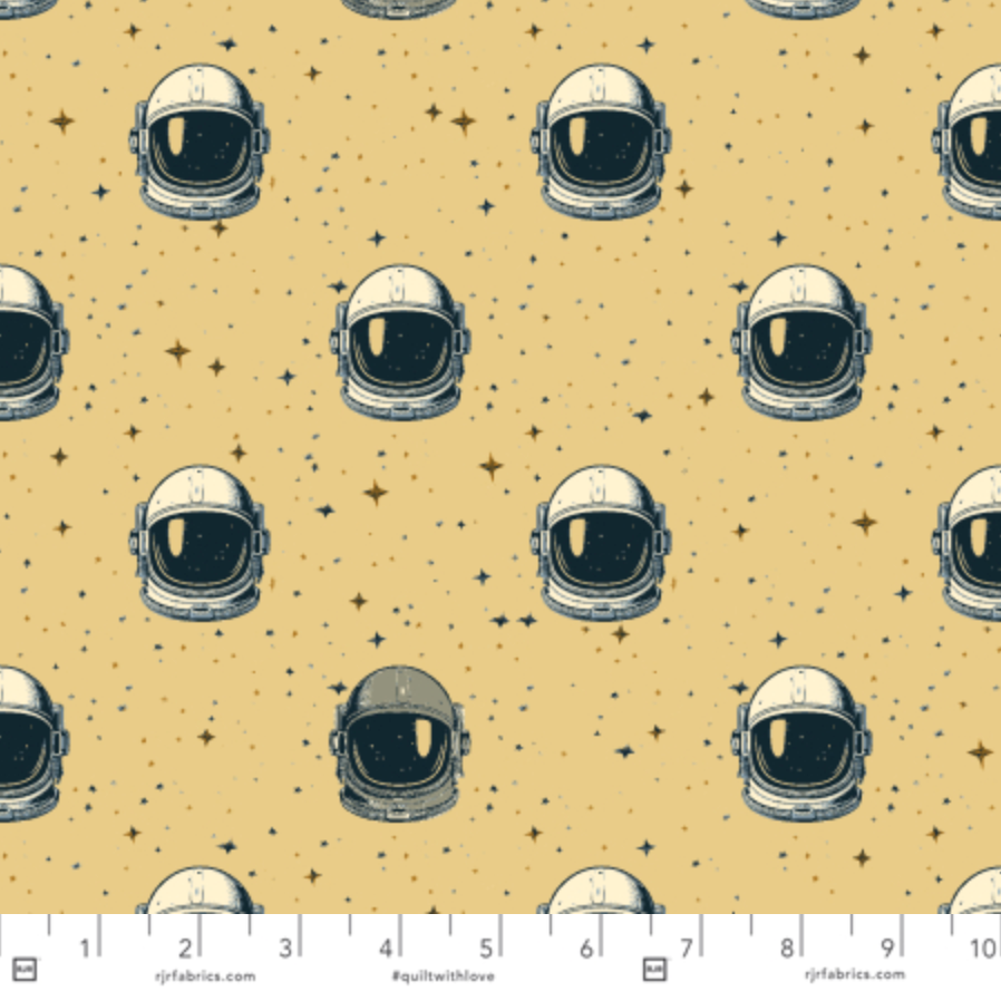 RJR Studio RJR Fabrics Beyond the Horizon Reflections of Space RJ6231-FL6 Flaxseed