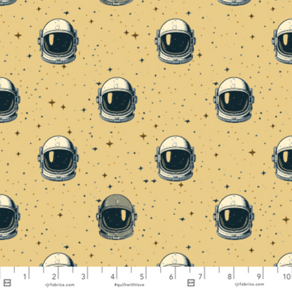 RJR Studio RJR Fabrics Beyond the Horizon Reflections of Space RJ6231-FL6 Flaxseed