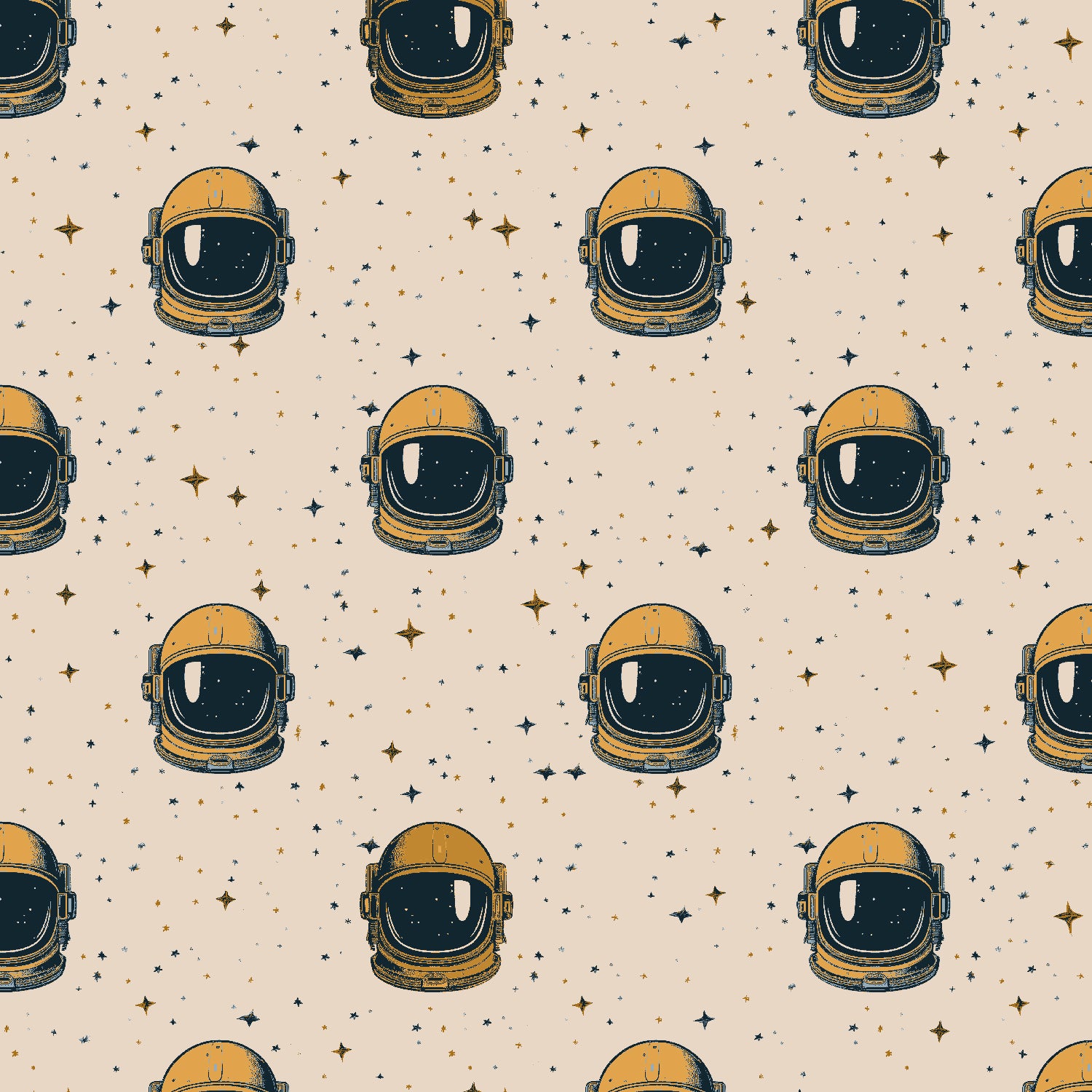 RJR Studio RJR Fabrics Beyond the Horizon Reflections of Space RJ6231-HM5 Honey Mustard