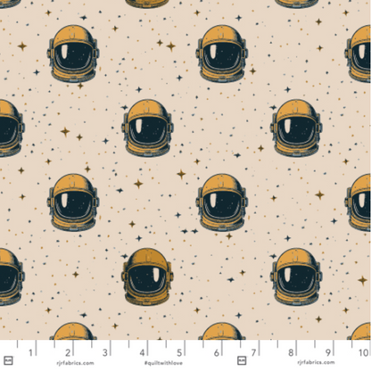 RJR Studio RJR Fabrics Beyond the Horizon Reflections of Space RJ6231-HM5 Honey Mustard