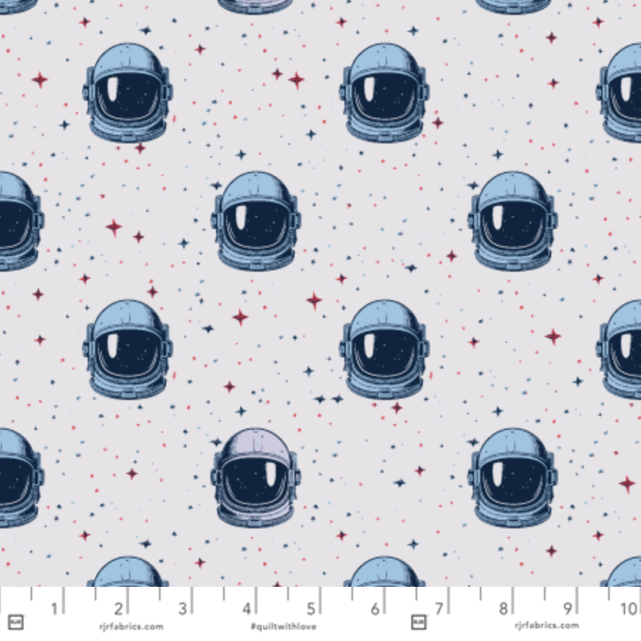 RJR Studio RJR Fabrics Beyond the Horizon Reflections of Space RJ6231-IB4 Ice Blue