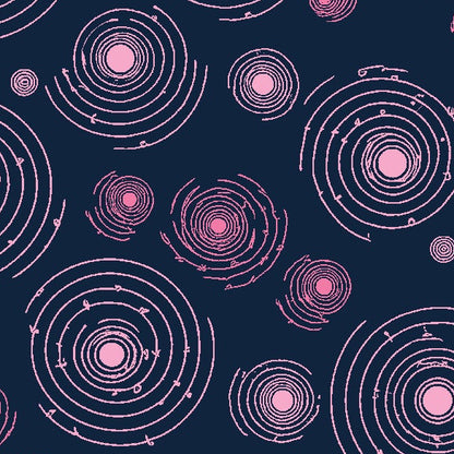 RJR_Studio_RJR_Fabrics_Beyond_the_Horizon_Send Me Into Orbit RJ6234-NP4 Navy Pink