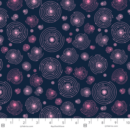 RJR_Studio_RJR_Fabrics_Beyond_the_Horizon_Send Me Into Orbit RJ6234-NP4 Navy Pink