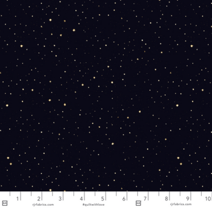 RJR_Studio_RJR_Fabrics_Beyond_the_Horizon_Starbright RJ6235-BK1 Black