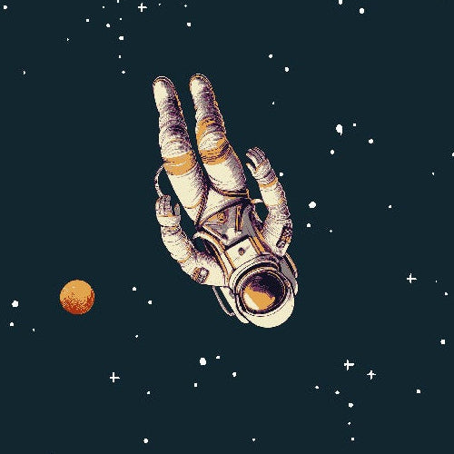 RJR Studio RJR Fabrics Beyond the Horizon Zero Gravity RJ6232-DP5 Dark Peacock Blue