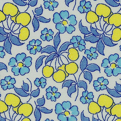 RJR Studio RJR Fabrics Everything but the Kitchen Sink Cherries Jubilee Forget Me Not 3303003