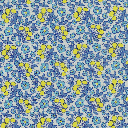 RJR Studio RJR Fabrics Everything but the Kitchen Sink Cherries Jubilee Forget Me Not 3303003