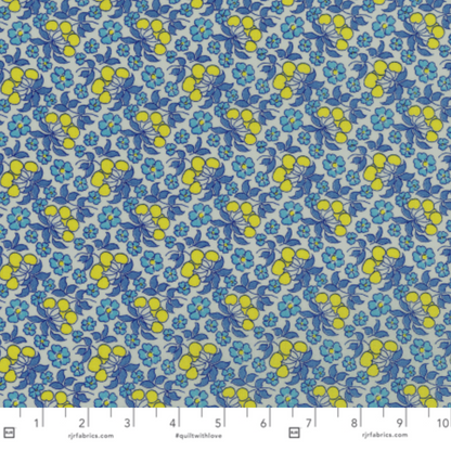 RJR Studio RJR Fabrics Everything but the Kitchen Sink Cherries Jubilee Forget Me Not 3303003