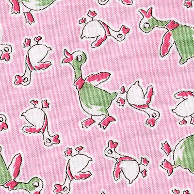RJR Studio RJR Fabrics Everything but the Kitchen Sink Duck Dance Pastel Pink 3306001