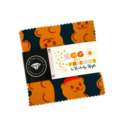 Egg and Friends 2.5" Mini Charm Pack by Kimberly Kight