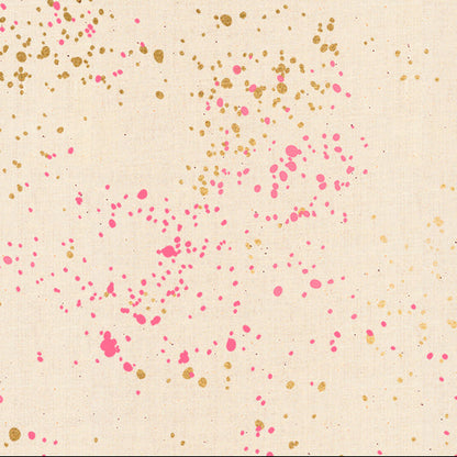 Rashida Coleman Hale Moda Fabrics Ruby Star Society Speckled Neon Pink  RS5027-16M